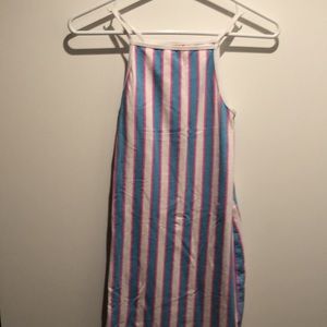 Cotton candy mini dress